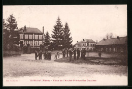 CPA Saint-Michel, Place De L`Ancien Planton Des Douanes  - Andere & Zonder Classificatie