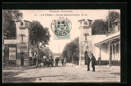 CPA La Fère, Porte Saint-Firmin  - Other & Unclassified