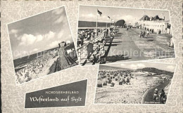 72185303 Westerland Sylt Strandpromenade Suedstrand Westerland - Sonstige & Ohne Zuordnung