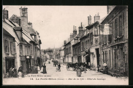 CPA La Ferté-Milon, Rue De La Cité, Hotel Du Sauvage  - Other & Unclassified