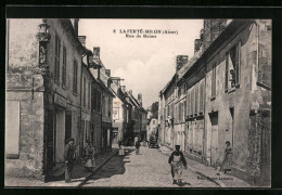 CPA La Ferté-Milon, Rue De Reims  - Other & Unclassified