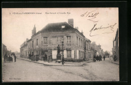 CPA Fère-en-Tardenois, Rue Carnot Et Grande Rue  - Sonstige & Ohne Zuordnung