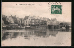 CPA Soissons-Saint-Waast, Les Quais  - Soissons