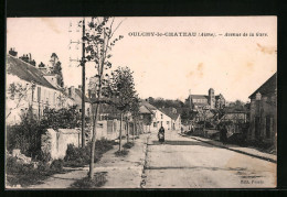 CPA Oulchy-le-Chateau, Avenue De La Gare  - Sonstige & Ohne Zuordnung