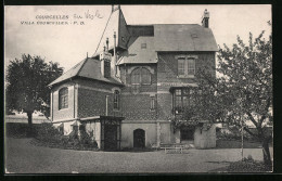 CPA Courcelles, Villa Courcelles  - Sonstige & Ohne Zuordnung