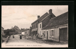 CPA Coulonges-en-Tardenois, Rue De La Fontaine Péteuse  - Altri & Non Classificati