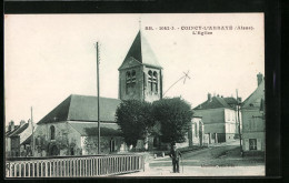 CPA Coincy-L`Abbaye, L`Eglise  - Other & Unclassified
