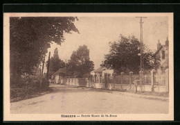 CPA Sissonne, Entrée Route De St-Erme  - Sissonne