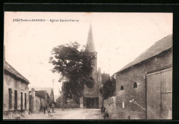 CPA Crépy-en-Laonnois, Eglise Saint-Pierre  - Laon