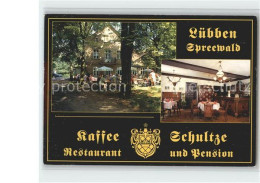 72185159 Luebben Spreewald Kaffee Restaurant Pension Schultze Luebben - Luebben (Spreewald)