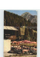 72184975 Baad Mittelberg Kleinwalsertal Alpengasthof Cafe Noris Huette Baad - Otros & Sin Clasificación