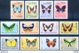 Definitiva. Fauna. Farfalle 1966. - Papouasie-Nouvelle-Guinée