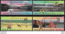 1994 New Zealand Four Seasons 4v. MNH SG N. 1793/1796 - Autres & Non Classés