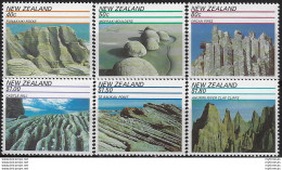 1991 New Zealand Scenic Landmarks 6v. MNH SG N. 1614/19 - Autres & Non Classés