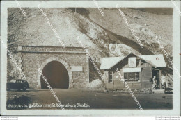 Bu341 Cartolina Galibier Le Tunnel De Le Chatel Francia France - Sonstige & Ohne Zuordnung