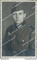 Bu338 Cartolina Foto Militare Divisa Uniforme - Krieg, Militär