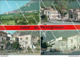 Bu361 Cartolina Saluti Da Postiglione Provincia Di Salerno Campania - Salerno