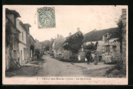 CPA Chézy-sur-Marne, Les Faubourgs  - Otros & Sin Clasificación
