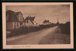 AK St. Peter / Nordsee, Villenpartie  - Otros & Sin Clasificación