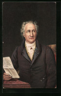 AK Portrait Des Dichters Wolf. V. Goethe  - Ecrivains