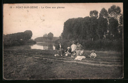 CPA Pont-sur-Seine, Le Croc Aux Pierres  - Autres & Non Classés