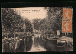 CPA Romilly-sur-Seine, Un Coin Pittoresque Sur Le Canal  - Romilly-sur-Seine