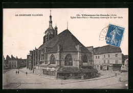 CPA Villenauxe-la-Grande, Eglise Saint-Pierre  - Otros & Sin Clasificación