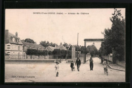 CPA Romilly-sur-Seine, Avenue Du Chateau  - Romilly-sur-Seine