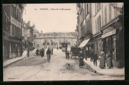 CPA Troyes, Place De La Bonneterie  - Troyes