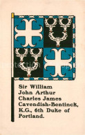 73771406 Portland  UK Flag Sir William John Arthur Charles James Cavendish Benti - Andere & Zonder Classificatie