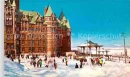 72748961 Quebec Hotel Chateau Frontena Skating Quebec - Unclassified