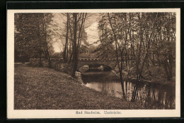AK Bad Nauheim, An Der Usabrücke  - Bad Nauheim