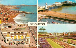 72744999 Brighton East Sussex Beach Aquarium West-Pier Sunken-Gardens Brighton - Otros & Sin Clasificación