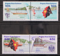 Papua Neuguinea 483-486 Postfrisch 2 PaareSchifffahrt #GN225 - Papúa Nueva Guinea