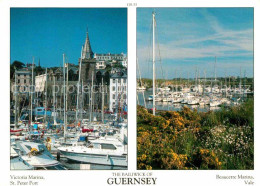 72736155 Guernsey Channel Islands Victoria Marina St Peter Port Beaucette Marina - Autres & Non Classés