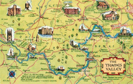 72715867 Oxford Oxfordshire The Thames Valley Lageplan Windsor Boarstall Abingdo - Sonstige & Ohne Zuordnung