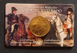 BELGIQUE / COINCARD 2,5 € WATERLOO 1815-2015 / NL - Bélgica