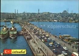 71842527 Istanbul Constantinopel Galata Bruecke Dampfer  Istanbul - Türkei