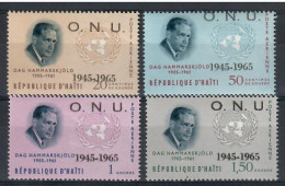 Haiti 1965 Mi 822-825 MNH  (ZS2 HAI822-825) - Autres