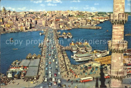 71842424 Istanbul Constantinopel Galata-Bruecke Dampfer Istanbul - Turkey