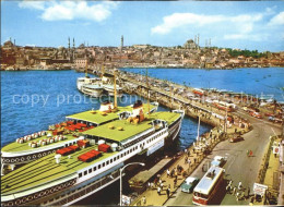 71842372 Istanbul Constantinopel Galata Bruecke Dampfer Istanbul - Turkey