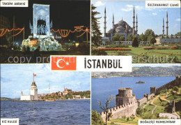71842317 Istanbul Constantinopel Taksim Abidesi Sultanahmet Cami Bogazici Rumeli - Turquia