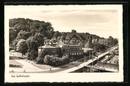 AK Kiel, Blick Auf Das Hindenburgufer  - Kiel