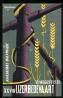 AK Diksmuide, XXVIII. Ijzerbedevaart 1955, Bezoek Vlaanderens Ijzermonument  - Diksmuide