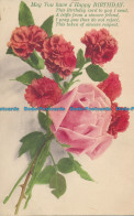 R112810 Greetings. May You Have A Happy Birthday. Flowers. 1925 - Monde