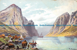 R111770 Old Postcard. Lake And Mountains. Hildesheimer - Monde