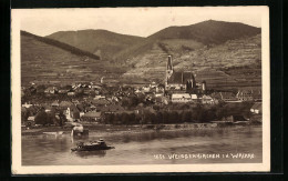 AK Weissenkirchen I. D. Wachau, Gesamtansicht Aus Der Vogelschau  - Other & Unclassified