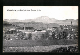 AK Wieselburg A. D. Erlauf, Gesamtansicht Mit Blick Auf Den Ötscher  - Other & Unclassified