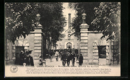 CPA Châteauroux, Manufacture Balsan, La Sortie Des Ouvriers  - Autres & Non Classés