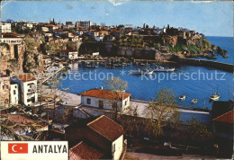71842197 Antalya Hafen Segelboot Boot Teilansicht Antalya - Turkije